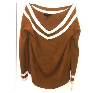 Off shoulder sweater